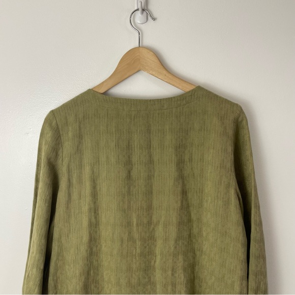 Soft Surroundings Linen Cotton Blend Marcellina Shirtdress Dress Size M 2DD60 - Picture 8 of 9